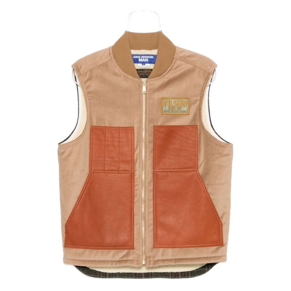 Junya Watanabe X Filson Men's Leather Panels Vest